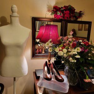 Easy Spirit Brown Leather Pumps Size 9